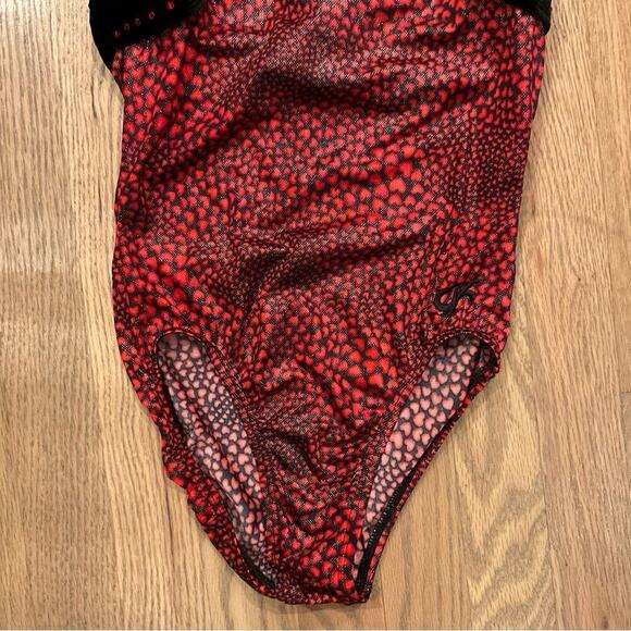 Gk Elite adult medium Gymnastics Dance Leotard - Picture 2 of 7